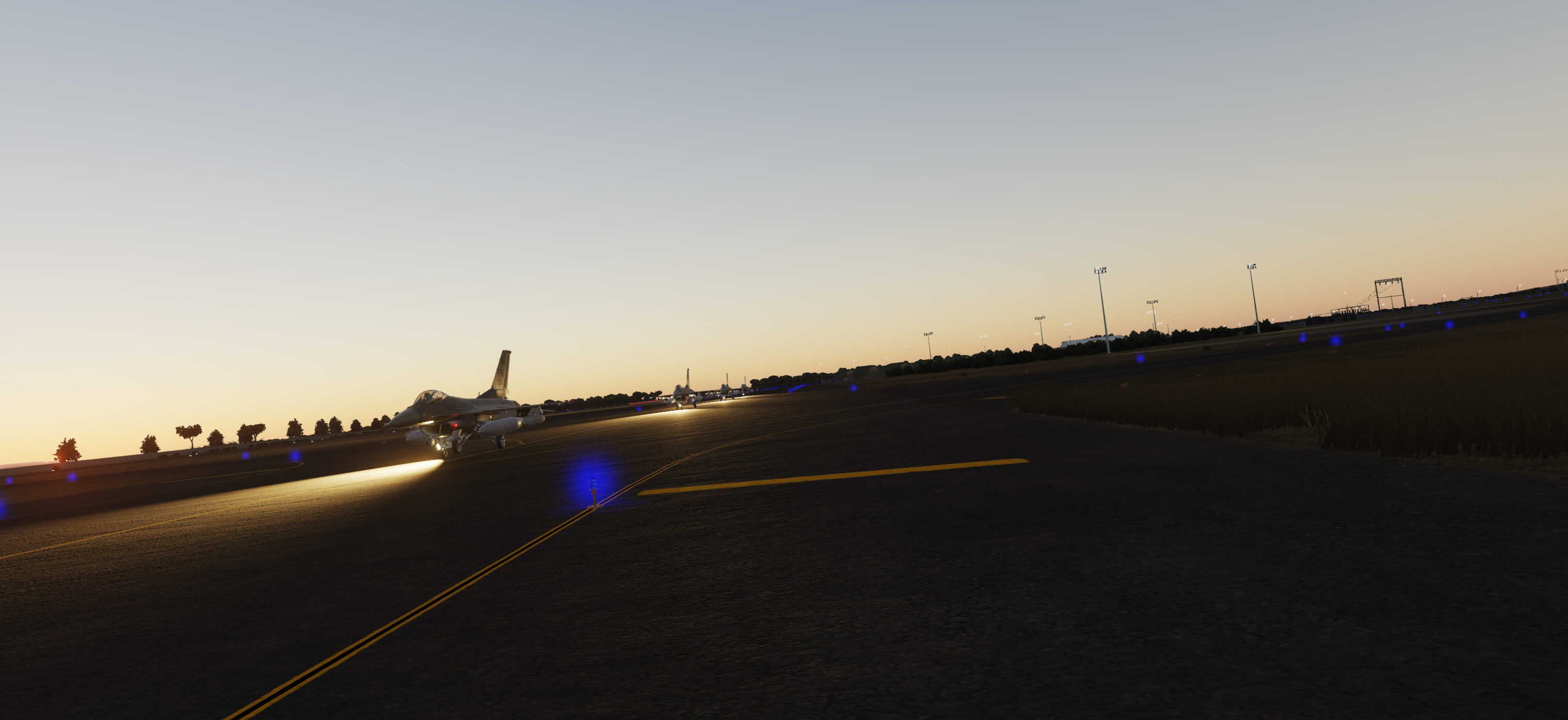 v93 FS Taxing for Departure